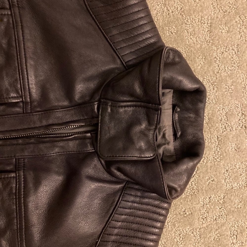 Gap Leather Jacket - image 3